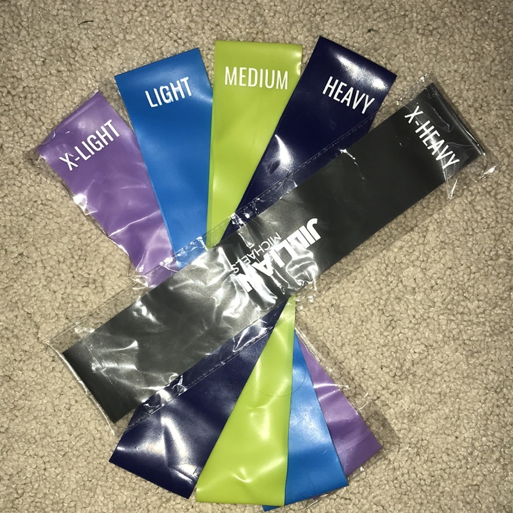 5 Pack Exercise Bands